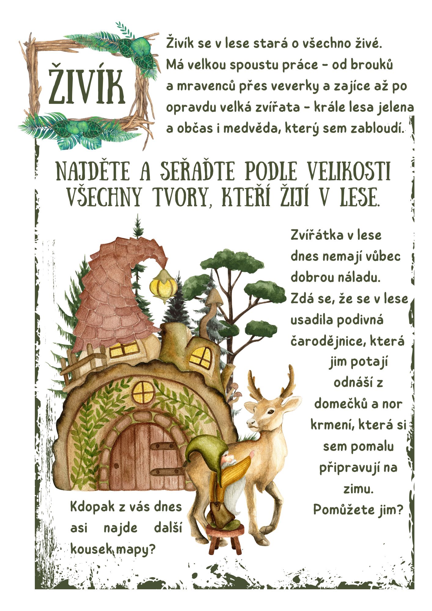 Dobrodružství v lese skřítků - Obrázek 4